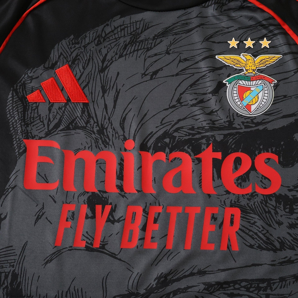 Special Edition Eagle Wing Black & Red 25/26 Men's Shirt