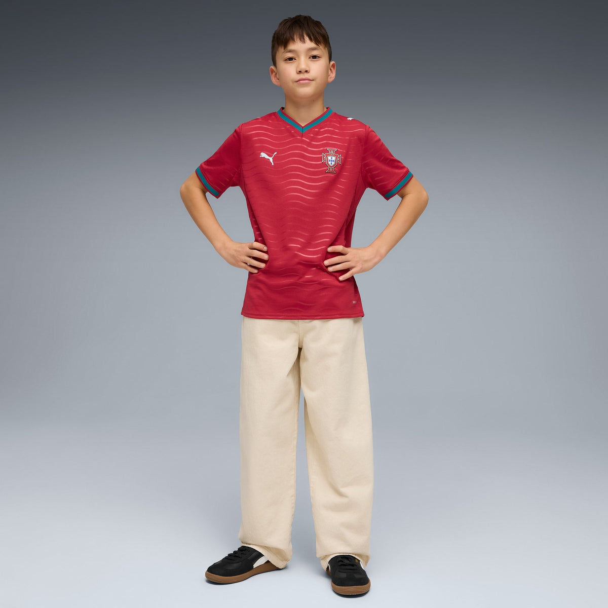 Home 26/27 Kids Shirt Kit